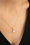 Heliophilia Silver Collar CK9331 Dorado de Metal